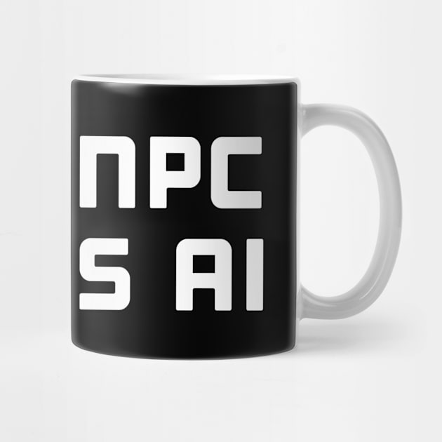 This NPC loves AI by miamia